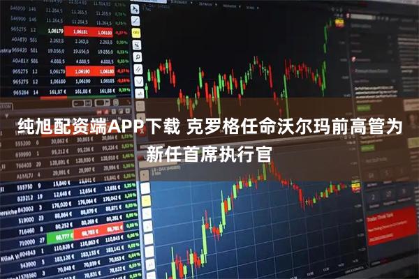 纯旭配资端APP下载 克罗格任命沃尔玛前高管为新任首席执行官